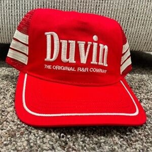 Duvin Red Trucker Hat